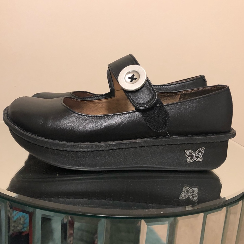 Alegria  black clog